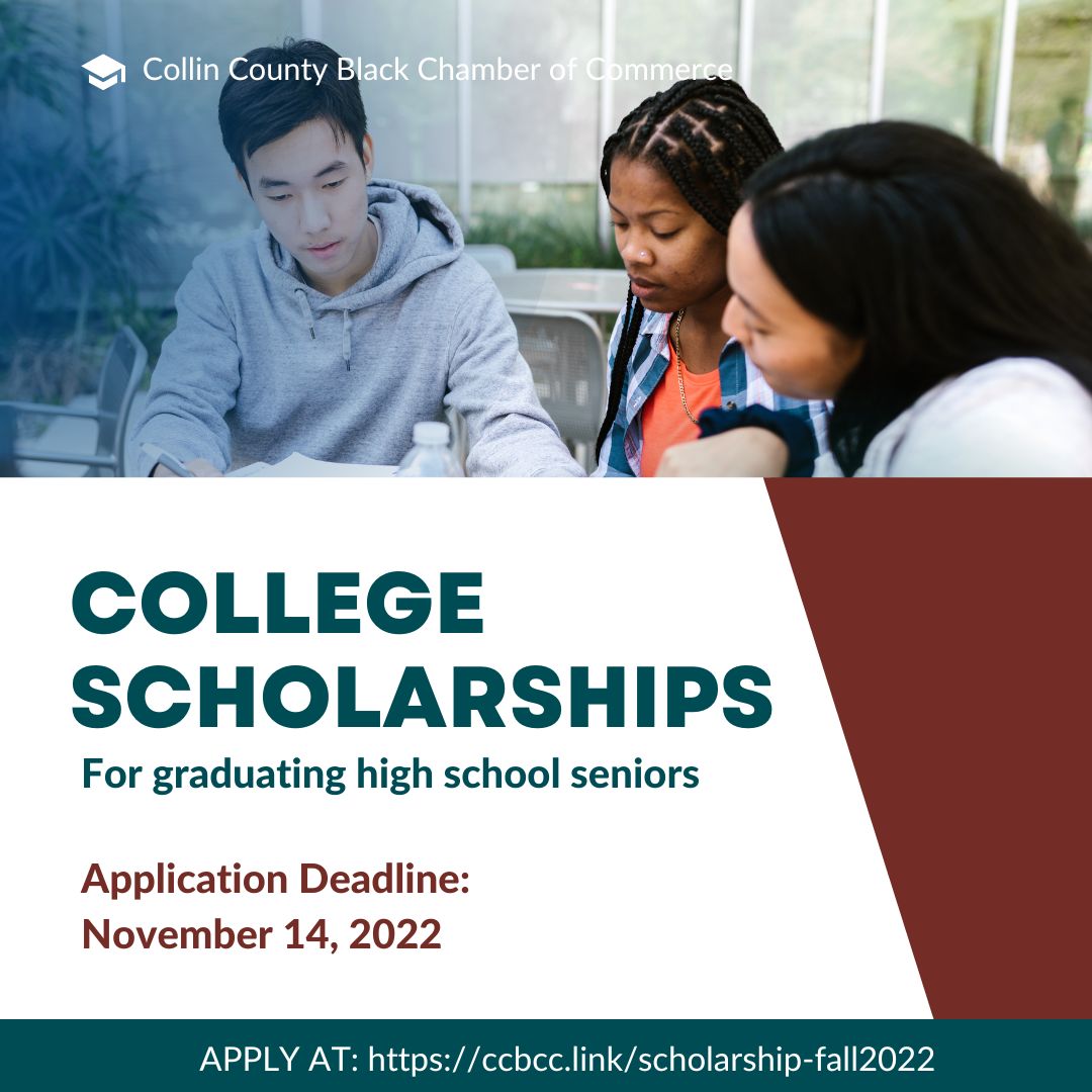 CCBLKCHAMBER's tweet photo. College bound high school seniors - here's your chance for a $1000, $750 or $500 scholarship.  Get more information and apply at: https://t.co/XCav1gRTy7 https://t.co/cHJUESoZLc