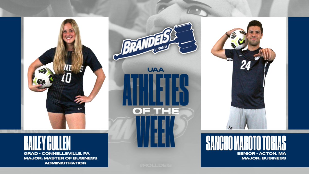 Brandeis Athletics tweet media