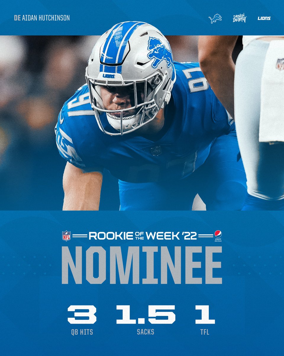 Vote @aidanhutch97 for @pepsi Rookie of the Week‼️ 🗳: nfl.com/voting/rookies/