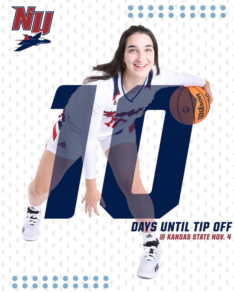 The countdown continues...1️⃣0️⃣ days until tip off !! 

#AttackTheDay #JetPower ✈️