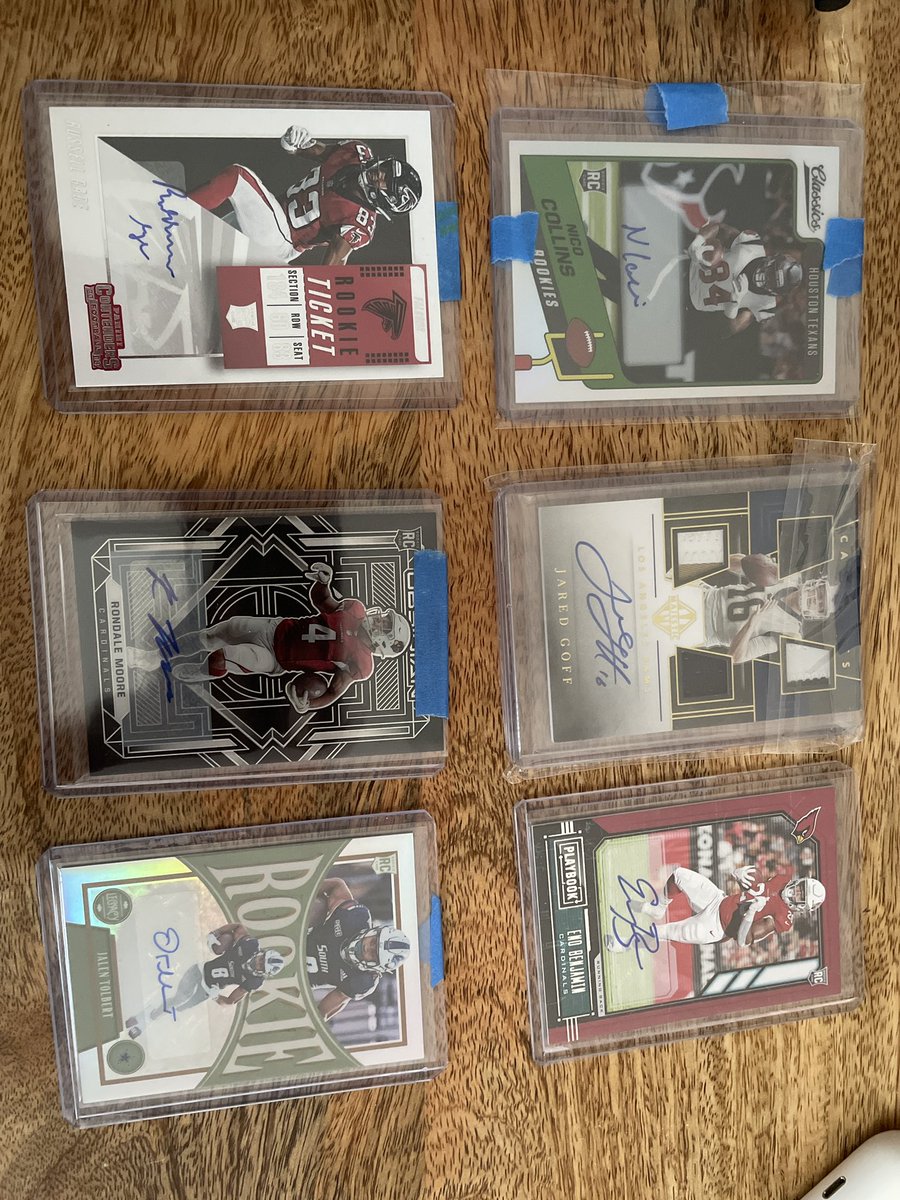 Cardslingnslash's tweet photo. Cheap autos FS 
@sports_sell @ILOVECOLLECTIN1 @hobbyretweeters @HobbyRetweet_ https://t.co/g6PrQ5EwFy