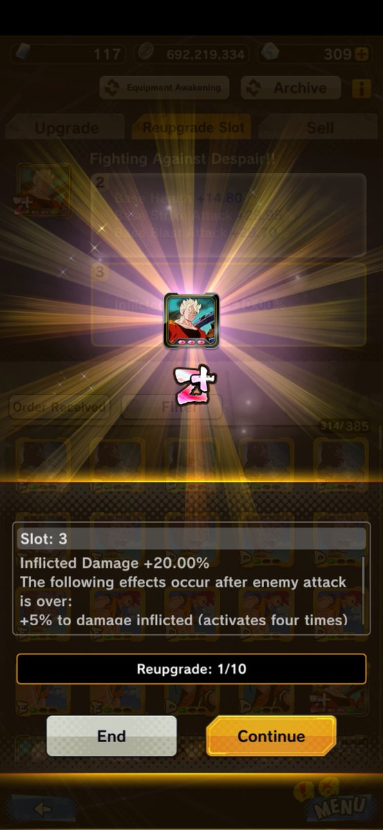 So that's how guys, my luck got drained up