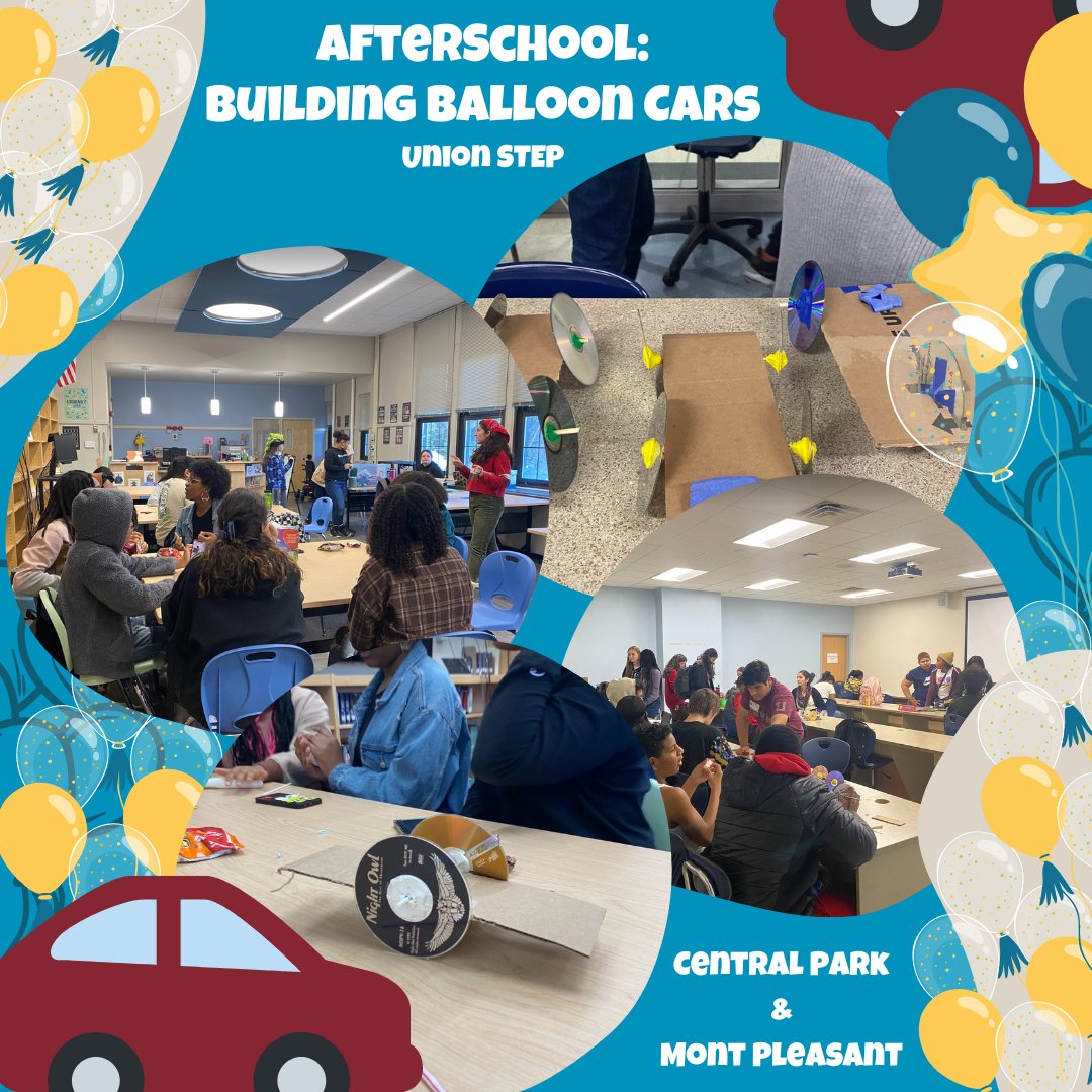 Last week, the activity of building balloon cars was a success! STEP students enjoyed racing them in the classroom!