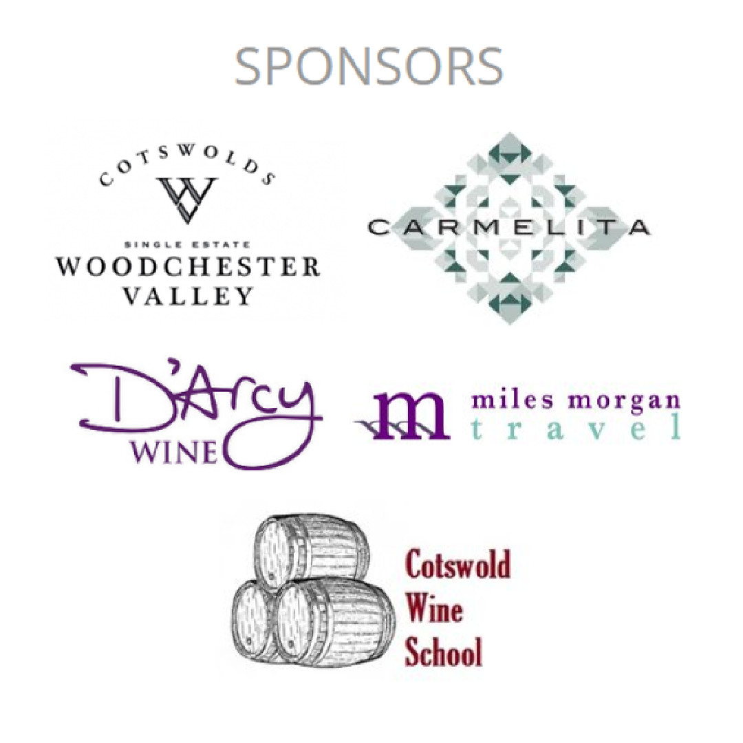 🥂 A TOAST TO OUR SPONSORS 🥂

Woodchester Valley Vineyard: woodchestervalleyvineyard.co.uk
Carmelita Wine: carmelitawine.com
D'Arcy Wine: darcywine.co.uk
Miles Morgan Travel: milesmorgantravel.co.uk
Cotswold Wine School: cotswoldwineschool.co.uk

Thanks for your support 🥂