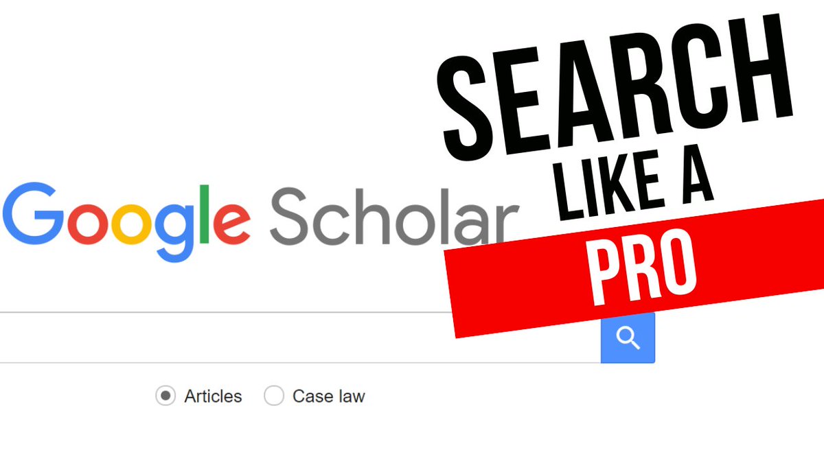 Google Scholar is an important tool for scientists, but many don't know how to use it to its full potential! In this week's video, I am doing a deep dive into Google Scholar so that you can search like a boss! youtu.be/XGlPITAmRmE @YTacademics #Research #PhD