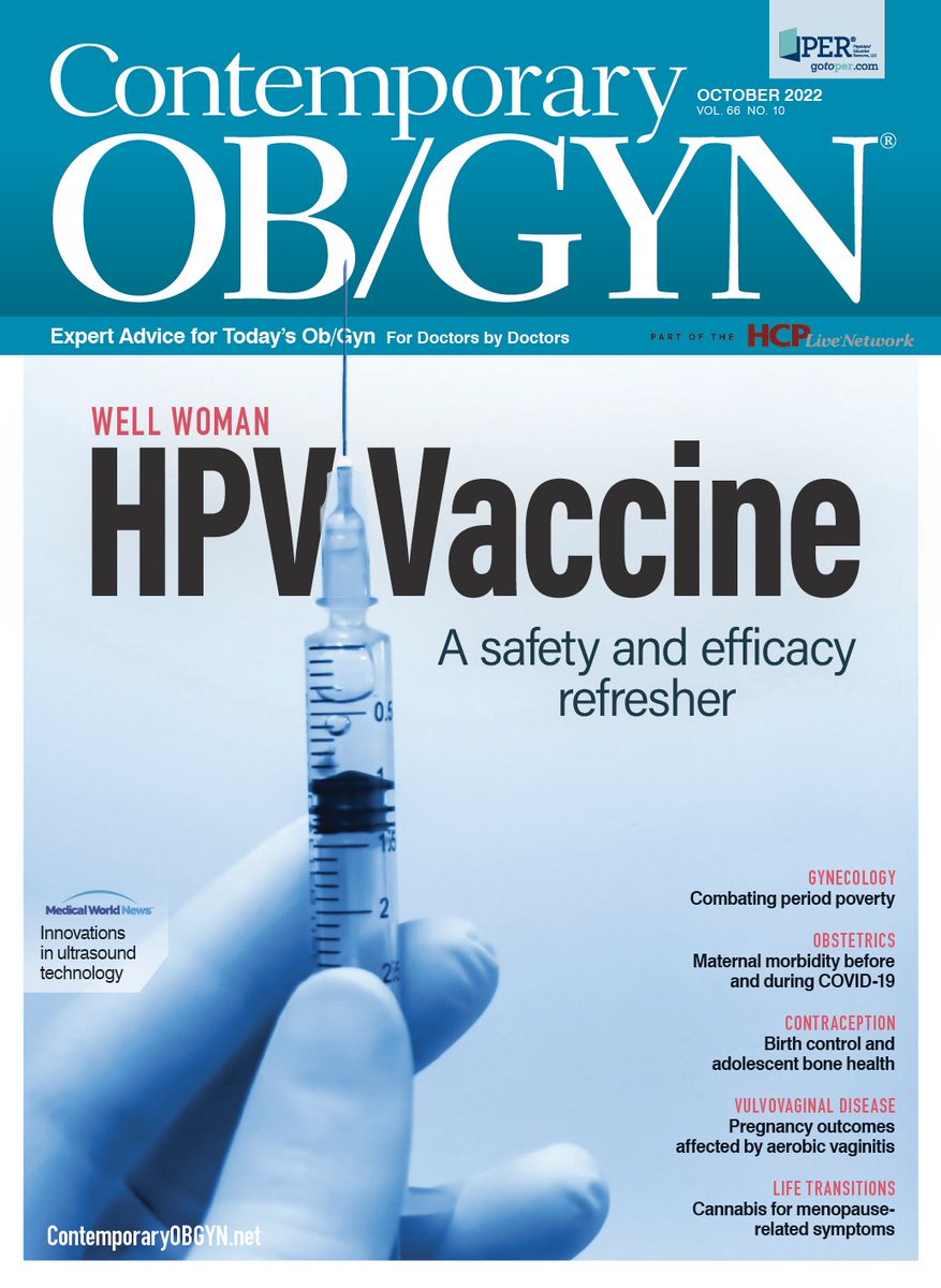 🚨 Digital Issue Alert! 🚨

This month, we focus on HPV vaccines, contraception and adolescent bone health, pregnancy and aerobic vaginitis, and strategies for keeping your staff happy. 

Read articles as they go live: bit.ly/3TP07h2