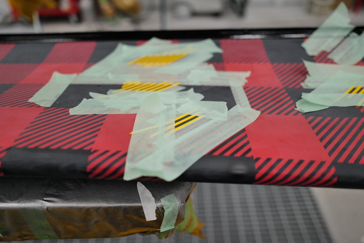 pfaffmotorsport's tweet photo. What do we have here?๐ง A sneak peek at the special #PaintItPlaid project to be unveiled at SEMA! Stay tunedโฆ
#IMSA | #PlaidPorsche | #FueledByDriveway https://t.co/43i5VB9ujP