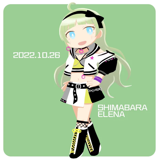 エレナお誕生日おめでとう!!#島原エレナ誕生祭2022 #島原エレナ生誕祭2022 