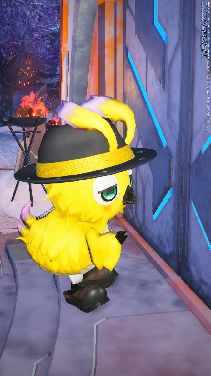 uniogame's tweet photo. ごめんくださ～い……
ロッジは、いつもお留守だね～？
#PSO2NGS_SS #ラッピー
#メンテの日なのでssを貼る https://t.co/G6FID1noh1