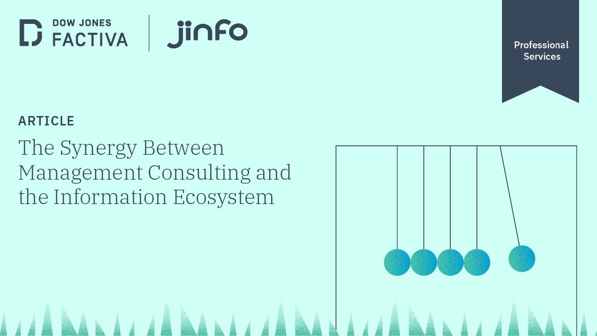 Discover how consultants at a global management consulting firm use #Factiva’s comprehensive #informationsystems to reinforce their expertise across industries: bit.ly/3FcENOD