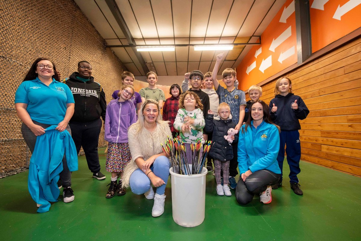 WolvesCouncil's tweet photo. Children and young people with special educational needs and disabilities (SEND) and their families are enjoying an action packed half-term courtesy of Wolverhampton's Yo! October programme. Full story: https://t.co/4pLtZ9fjp1 #YoWolves https://t.co/efi9KhS0oL