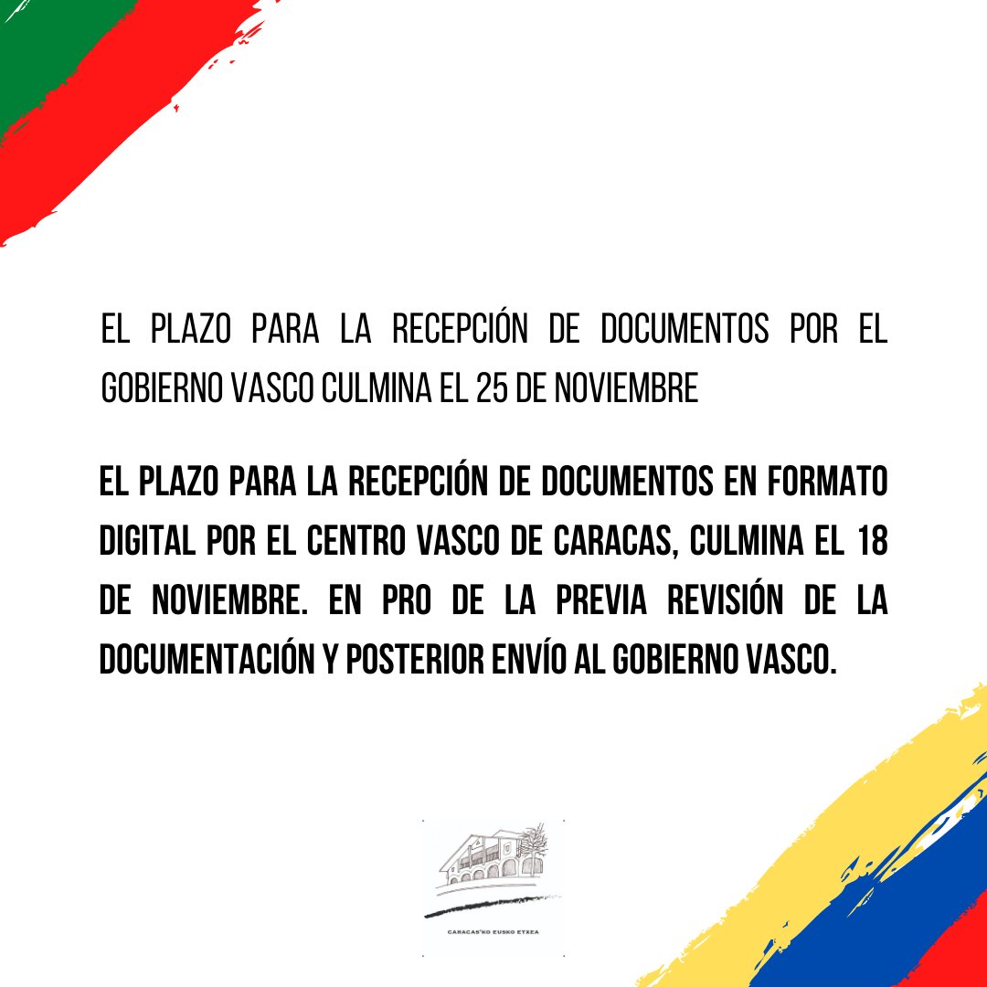 Centro Vasco Caracas tweet media