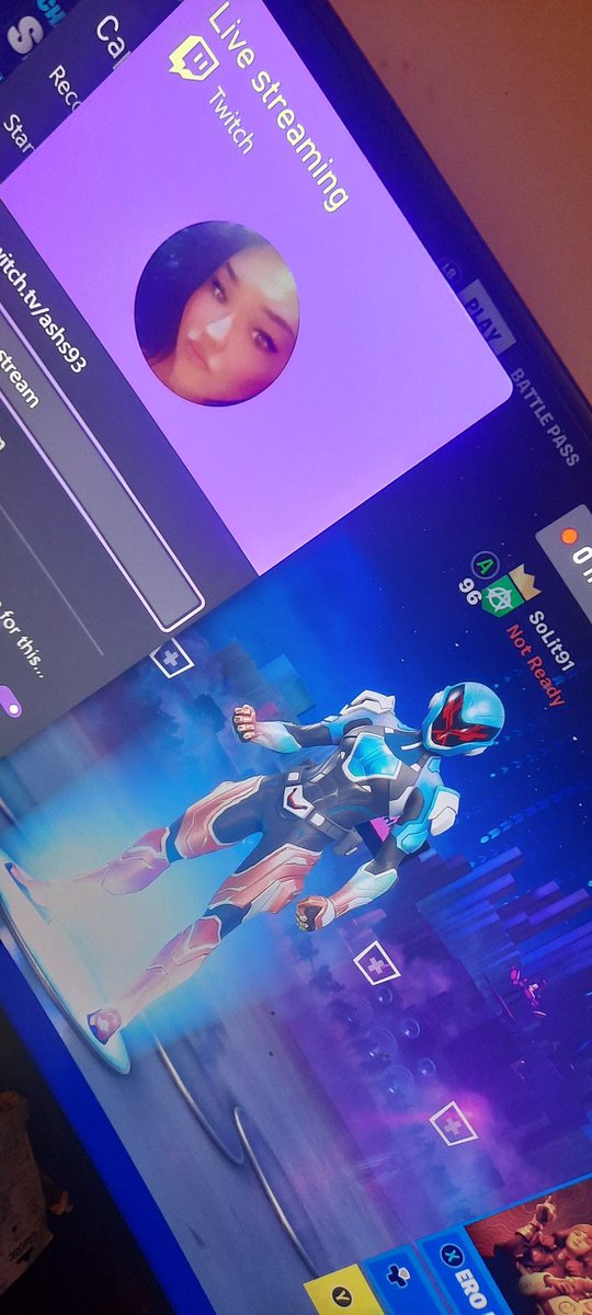AshleyD1293's tweet photo. Great way to start the Morning,  kid at school fiance at work and Mama jus streaming ah bit of some Fortnite 
We LIVE come check it👀
#mamagamer #gamerslife #mamalife #gamersoftwitter #twitchstreamers #twitchtv #fortnite #epicgames #gametimelive #letsgetthiswin https://t.co/4e6f1KSo2s