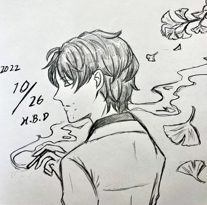 10/26の花(?)、銀杏の言葉は「鎮魂」だそうです。
お誕生日おめでとう、織田作。
#10月26日は咖喱好きのマフィア最下級構成員の誕生日
#文スト最下級構成員生誕祭2022
#BSD最下級構成員生誕祭2022
#BSD赤毛の咖喱お兄さん生誕祭2022
#赤毛の最下級構成員生誕祭 