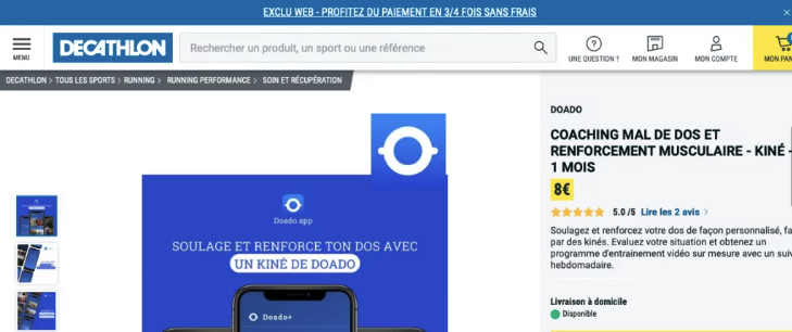 FrenchTechBdx's tweet photo. 📢 @TeamDoado sélectionnée par @Decathlon
 pour un partenariat national 🤝

Son ambition ➡️ réduire les maux de dos et lutter contre les troubles musculo-squelettiques en entreprise 💪

La #startup est accompagnée par @Bdx_Technowest🔥

Notre article 👉 https://t.co/RioiLNGfbk https://t.co/9tpmQylZ0S