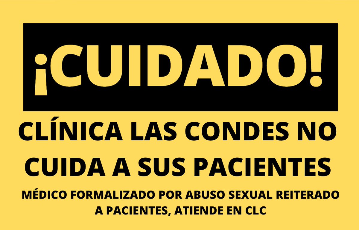 HOY 13.00. 
ACOMPÁÑANOS VIRTUALMENTE EN LA ENTREGA DE 1.600 CARTAS A CLC. PUBLICA EN TUS REDES SOCIALES ESTA IMAGEN CON, CON LOS HASHTAG: #ClinicaLasCondes 
#FueraAlvarez 
#CLCnotecuida