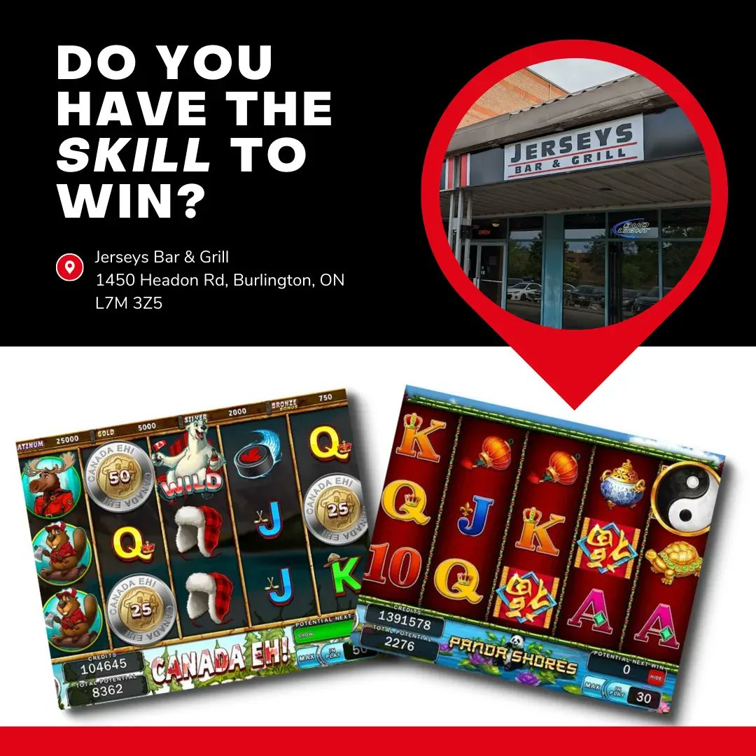 gotskillgames's tweet photo. Feel like switching up your #TriviaTuesday? 🤪

Swing by Jersey Bar &amp; Grill in Burlington after 4 pm on Tuesday for Bud &amp; Burger night, plus play GotSkill? - skill-based games - for a chance to win up to $2000! 

#burlington #burlingtonskillgames #skillgaming #ontarioskillgames https://t.co/PN0EjtIkqu
