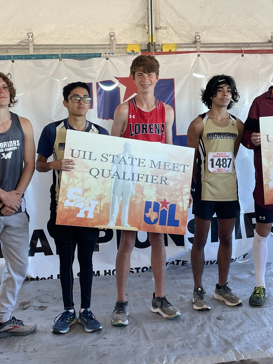 Took 8 runners down to Huntsville. Taking 8 runners to Round Rock! #StateBound

<a href="/LorenaISD/">Lorena ISD</a> <a href="/LHS_Leopards/">Lorena High School</a> <a href="/TexasXCCoaches/">CCCAT</a>