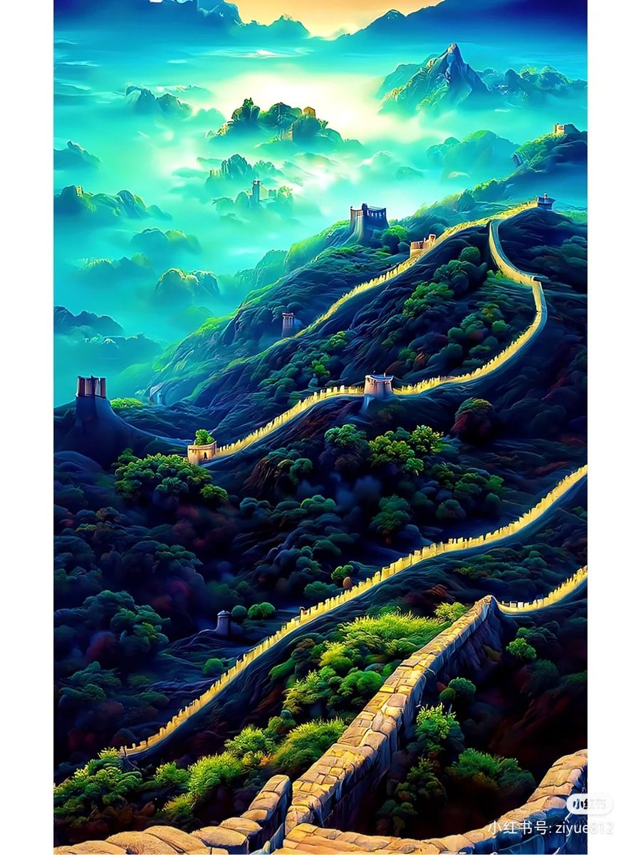 rnfnghu1's tweet photo. Four Seasons of the Great Wall https://t.co/DkJHmtZJSE