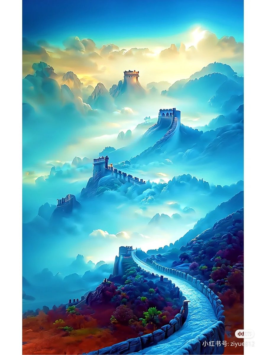 rnfnghu1's tweet photo. Four Seasons of the Great Wall https://t.co/DkJHmtZJSE