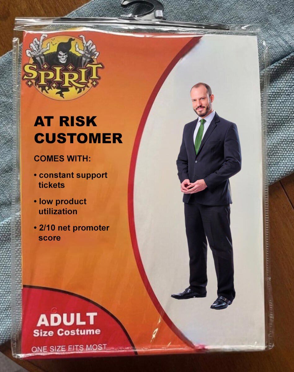 Spooooky Halloween everyone! 🎃

What #CustomerSuccess -themed costume will you be wearing this year?

#funny #meme #saas #CSM