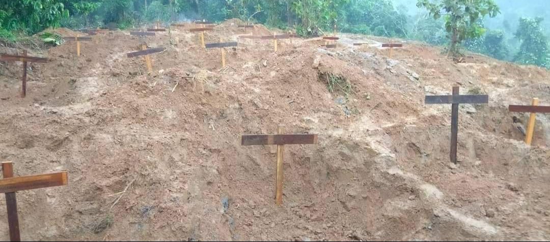 Myanmar junta's airstrike victims in Kachin's Hpakant township were buried today. "Around 60 bodies were buried here. As the junta has denied medical treatment for the wounded, more people may die because of massive blood loss," The Kachin news outlet KNG reported.