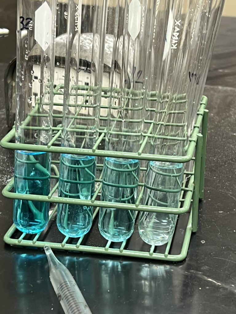 Jason_Walworth's tweet photo. We are getting serious with serial dilutions today in AP Chemistry.  Sometimes you have to do tedious before you can have triumph.  @BransonPirates @bransonschools https://t.co/EDkaWmktZz