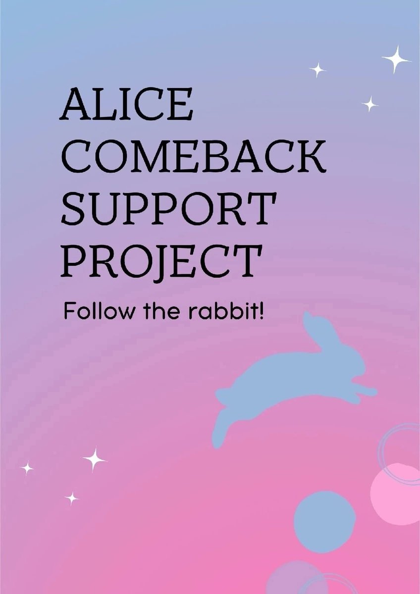 elris_russia's tweet photo. #FollowTheRabbitAndDanceOn
We waited for this comeback so much, and it's finally about to happen!We decided to prepare gifts for the rabbits in animal shelter. It's pretty much Alice's mascot, so we hope it brings them luck.
We love and support you always, Alice! Dance on!#ALICE https://t.co/aFkfOWevS7