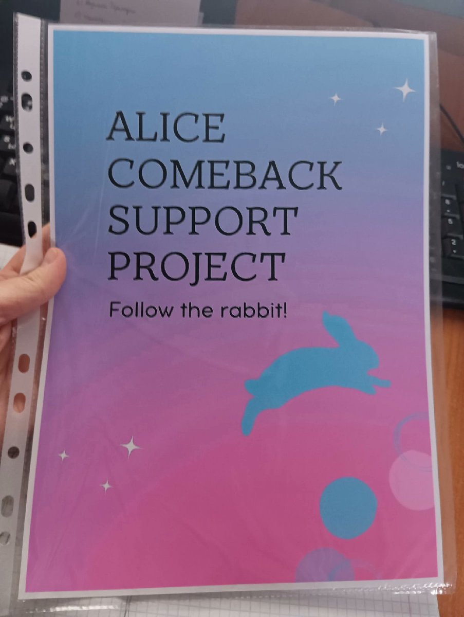 elris_russia's tweet photo. #FollowTheRabbitAndDanceOn
We waited for this comeback so much, and it's finally about to happen!We decided to prepare gifts for the rabbits in animal shelter. It's pretty much Alice's mascot, so we hope it brings them luck.
We love and support you always, Alice! Dance on!#ALICE https://t.co/aFkfOWevS7