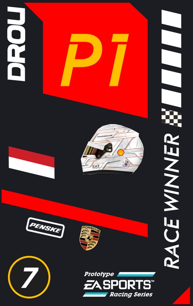PRSSeries's tweet photo. .@GregDrouYT ENDS THE FIRST HALF OF THE SEASON WITH AN EXTRAORDINARY WIN AT #PRSMonaco🇲🇨 https://t.co/vtIi00zNGc