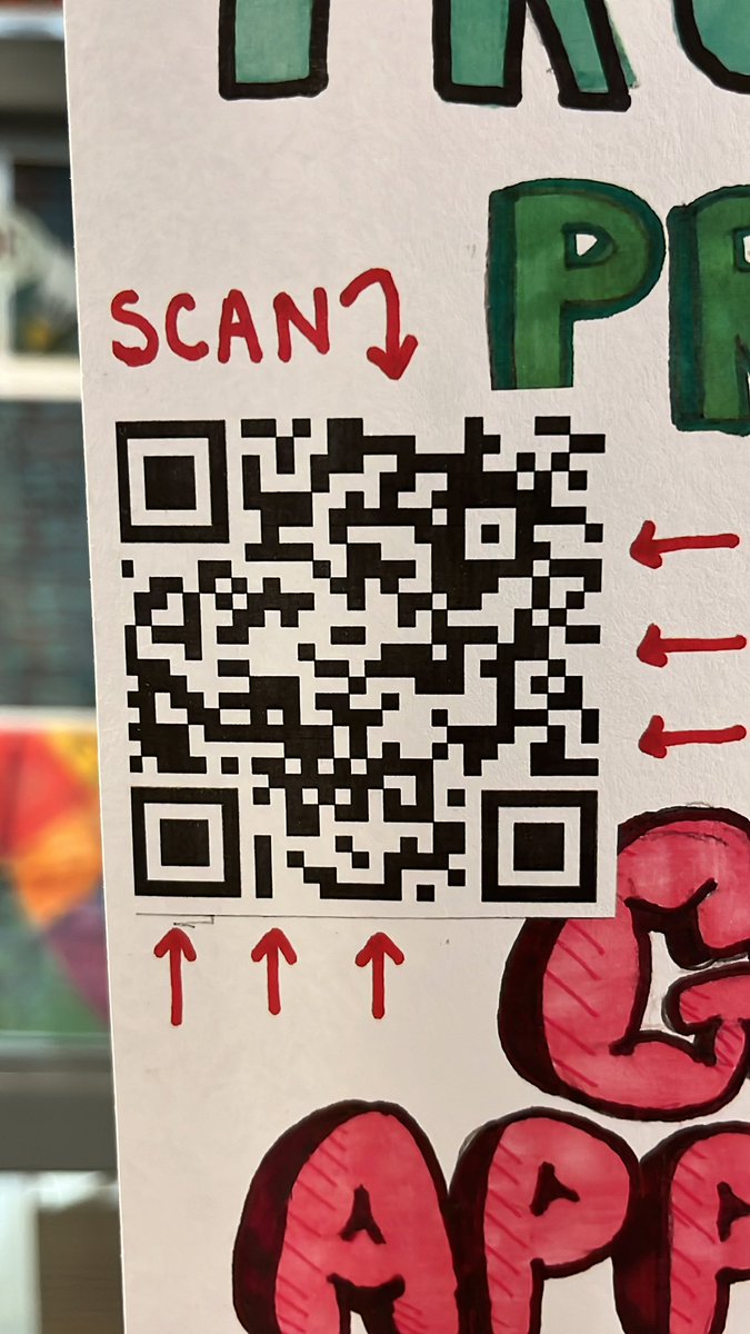 Election day for my AP Bio class!! Scan the QR code and help Process Party win this years election!! #GoGolgi