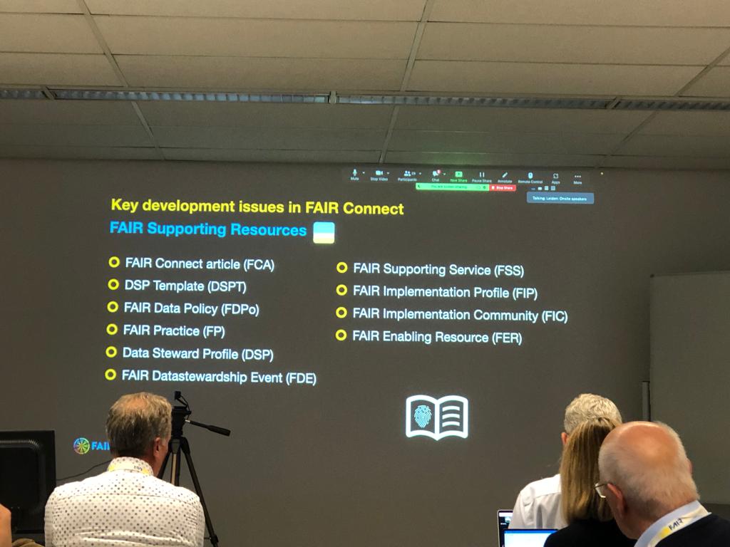 Attending FAIR Convergence Symposium in Leiden organized by <a href="/CODATANews/">CODATA</a> and <a href="/GOFAIRofficial/">GO FAIR</a>. Good discussions including on FAIR Connect and its Wheels