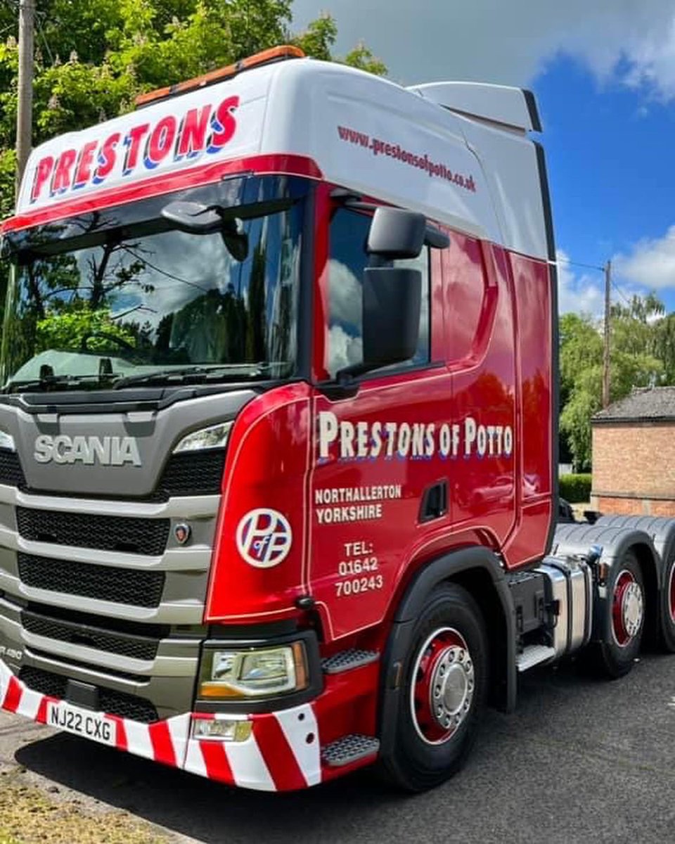 According to Statista (2022), there are over 500,000 HGV’s registered across the UK. Within our fleet, we have an array of makes and models from Scania to Mercedes to suit all truck fans. 🚚

Which is your favourite? 🔴🟡

#NationalLorryWeek #Prestonsofpotto
 <a href="/RHANews/">RHA</a>