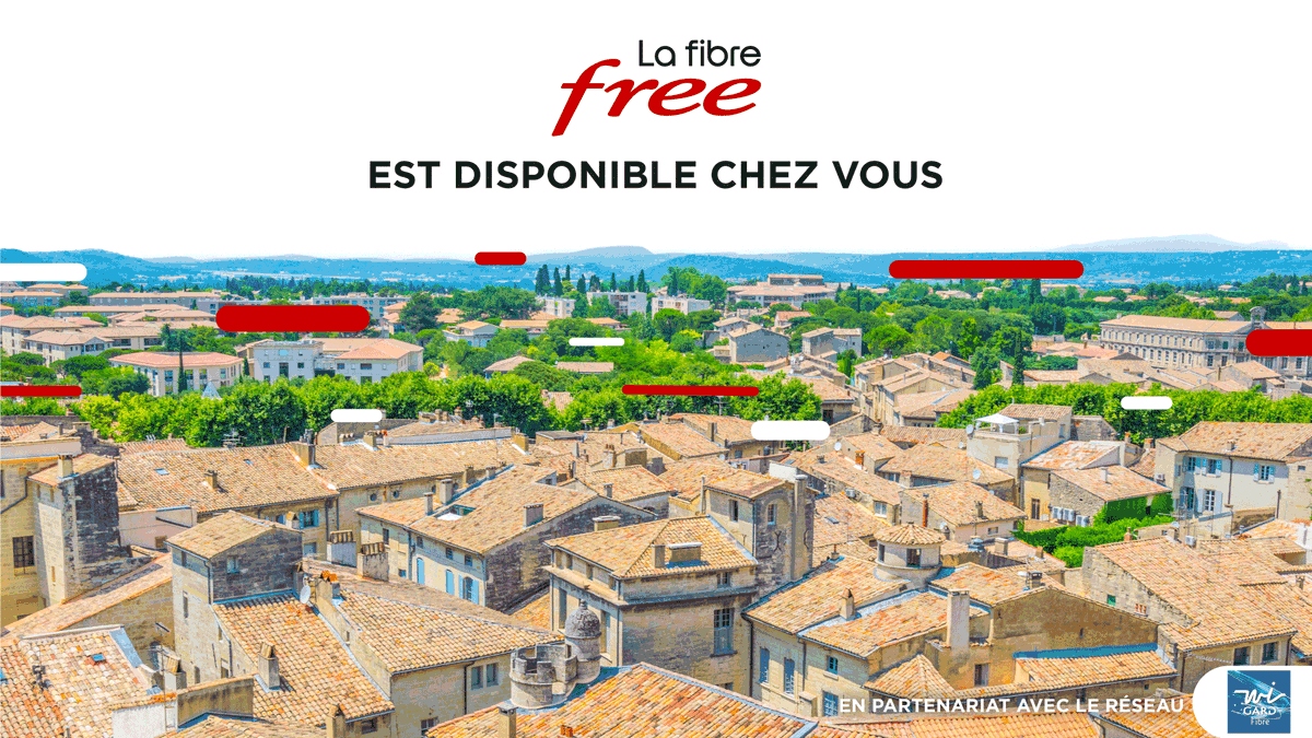 Free_Occitanie's tweet photo. La Fibre Free est disponible sur le RIP #wigard et arrive sur les communes de :
📍Chusclan
📍Codolet
📍Cornillon
📍Courry
📍Goudargues
📍Les Mages
@Prefet30 @Gard @VincentBaldacc1
#Fibre #Free #WiGard #Gard https://t.co/B55GRyPXbL