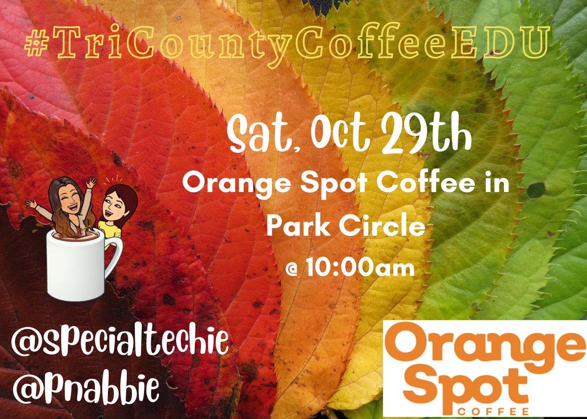 pnabbie's tweet photo. Who will I 👀this Saturday @ 10am for #TriCountyCoffeeEDU?

@TekoaJones @jeweldub @JessDeveloper @Mister_Kelly  @bcsdschools @BCSDTechTeam @CCSDConnects @TeamDDTwo @specialtechie https://t.co/Ee5pUkpnRg