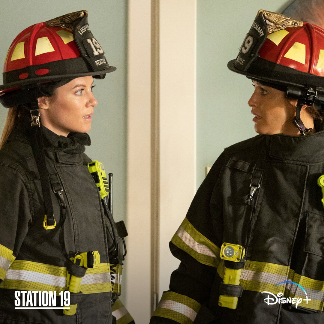 When you realise the Season 6 premiere of #Station19 is now streaming on Disney+ UK! 😮🚒