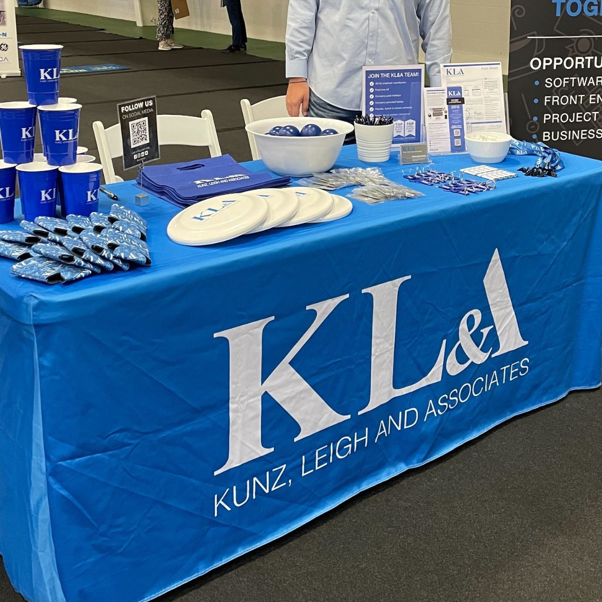 kunzleigh's tweet photo. Get those resumes ready! 📝

KL&amp;A is back on Kettering’s campus today for the Fall Employment Fair! Our recruiters are here from 10:00 AM - 4:00 PM, ready to meet our future software engineering co-ops! #KetteringU #CoOps
@KetteringU https://t.co/JPu40w5j3F