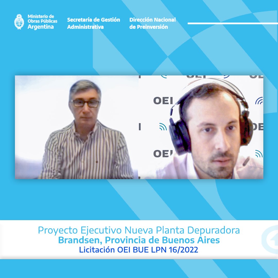 ale_phatouros's tweet photo. Desde #Preinversión, junto a @EspacioOEI, participamos de la apertura comercial de la licitación correspondiente al Proyecto Ejecutivo Nueva Planta Depuradora para la localidad de #Brandsen, provincia de #BuenosAires.
#DNPRI
#PrimeroLaGente
#ObrasPúblicas
#Katopodis https://t.co/1OE8fMkPh7