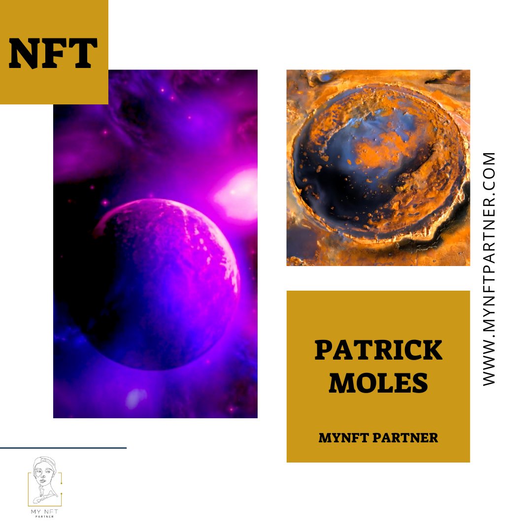 mynftpartner's tweet photo. Successfulfrom his first show. The international arena is opening its arms to him, and the salons and galleries follow one another. Multi-talented artist, @MOLESPatrick1 offers us a 1st collection of digital artworks with @mynftpartner 

#art #Blockchain #NFTartist #NFTCommunity https://t.co/Gw7VUgBHOB