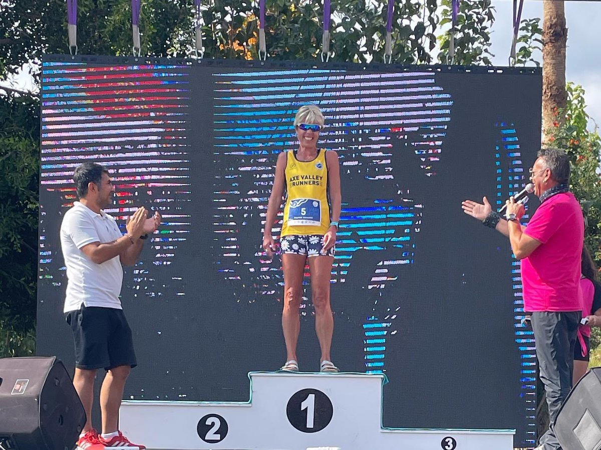 RunnersAxe's tweet photo. Turkey Triumph for Ragnhild at @kasyarimadaton Half Marathon. 🇹🇷 🏆
She finished in a time of 2:16.30 which was a 16 second improvement on three years ago and secured her first F60+ award. 🥇🏃♀️⛰ #TeamAVR👊 #axevalleyrunners #AVRhasHills⛰ #AVRonTour🌎✈️ #ukrunchat #runtwitter https://t.co/U3iezDrPYR
