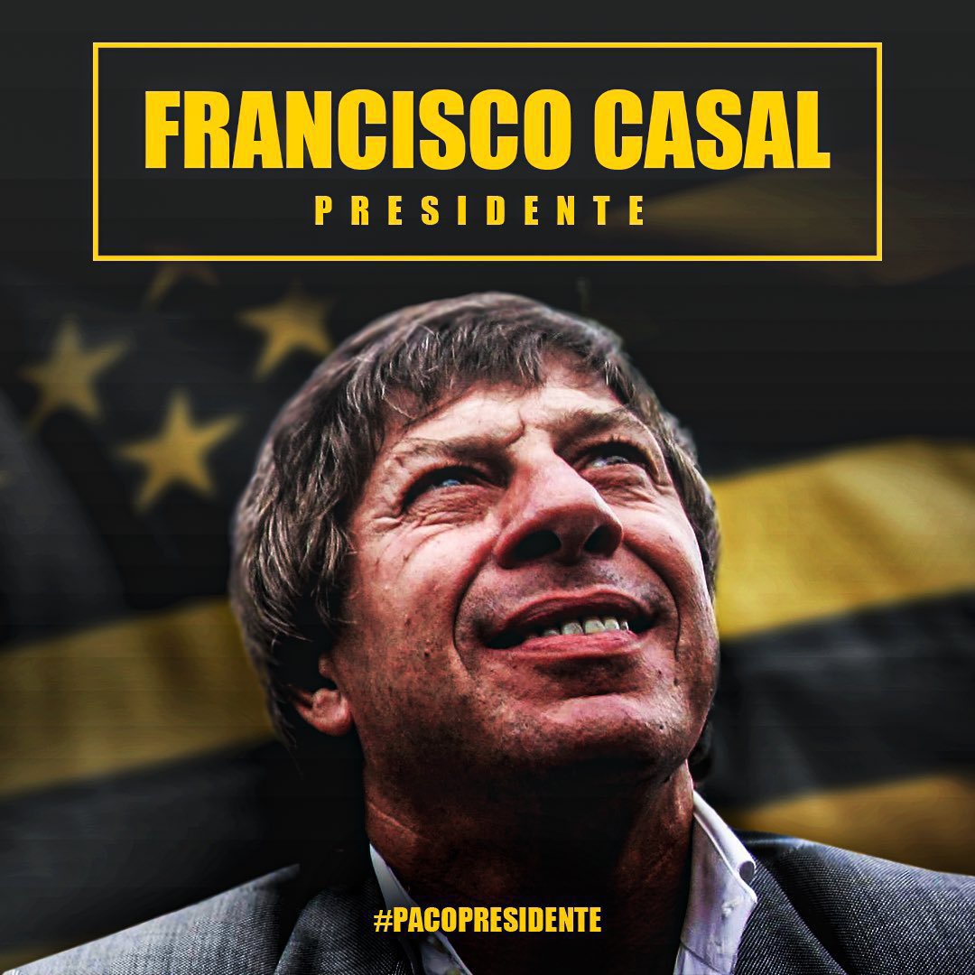 paco_cap's tweet photo. Estamos convencidos que un amplio número de socios estaría dispuesto a prestarle el voto. #PacoPresidente @paco_cap @FCasalUy #2023 #EleccionesPeñarol https://t.co/R1KitRxa1d