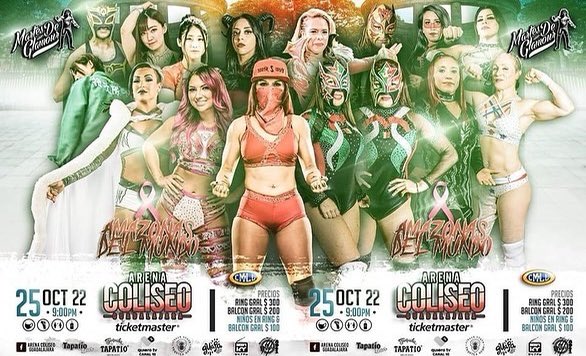 Hoy nos vemos en la perla tapatía🔥 

 #laprimera #thefirstone #haciendohistoria #lucha #luchalibre #prowrestling #wrestling #bjj #jiujitsu #wrestler #プロレス  #chile #mexico #joshiprowrestling #luchalibremexicana #womenswrestling #consejomundialdeluchalibre #consejomundial