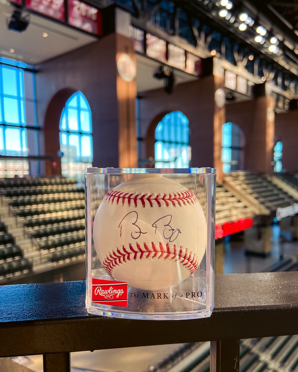 Welcome, Skip! RT for a chance to win this Bruce Bochy signed baseball!