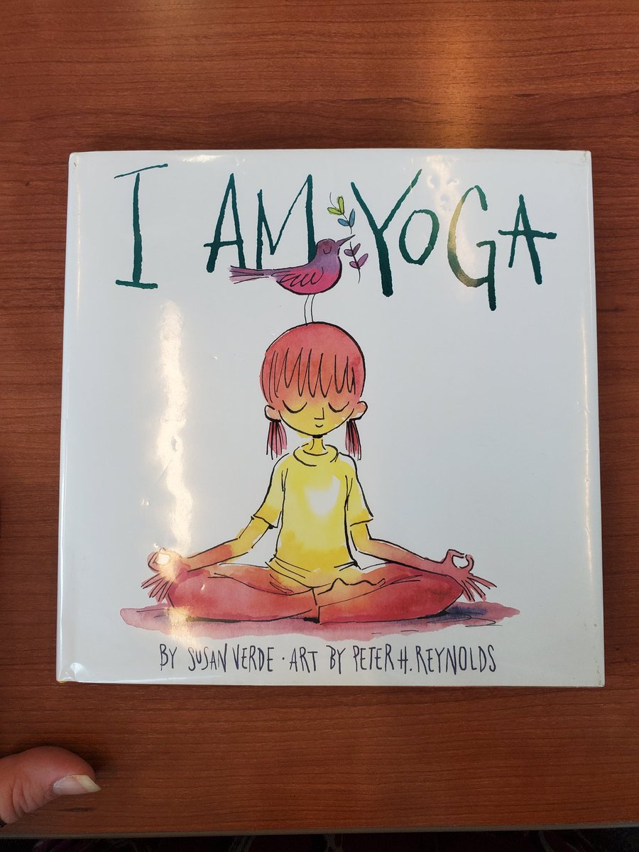 LibraryLadyTerr's tweet photo. #Yoga #StoryTime 
Happy Healthy Monsters from @SesameWorkshop
I Am Yoga written by @susanverde and illustrated by @peterhreynolds 
Good Morning Yoga written by Miriam Gates and illustrated by @sarahjanehinder https://t.co/yp3auEDQJ4