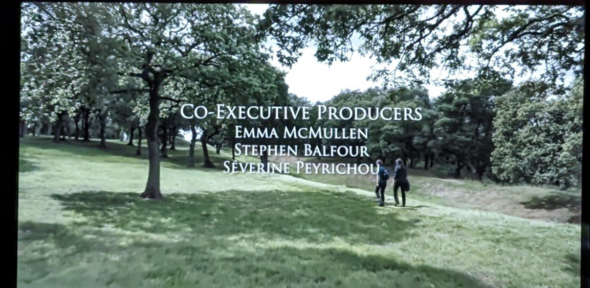 Sev_Perr1chou's tweet image. Last night I got to see our film on the big screen! An amazing work by @AirborneLens for @AntonineWall and so fun to fill with @mcmullenconsul1 and @annetimmons_ plus first credits 😎