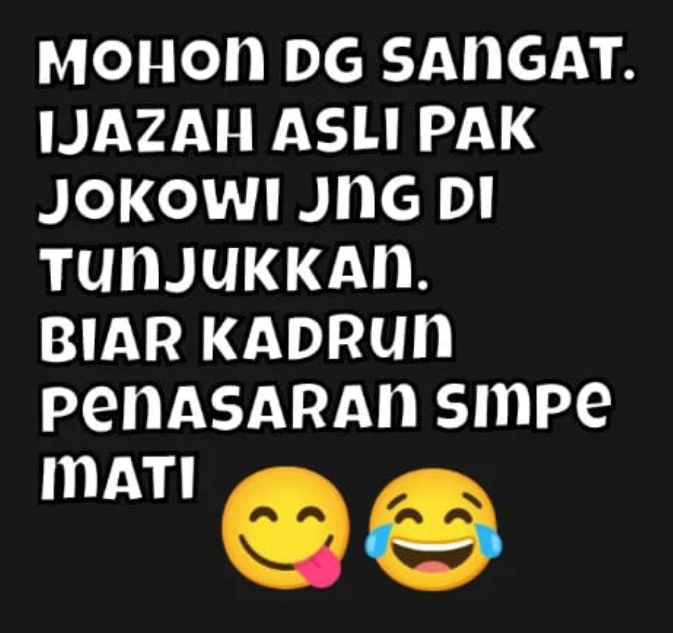 M45Broo_'s tweet photo. Setuju gk gaes...? 😁😁😁 https://t.co/IG0S53h8b5