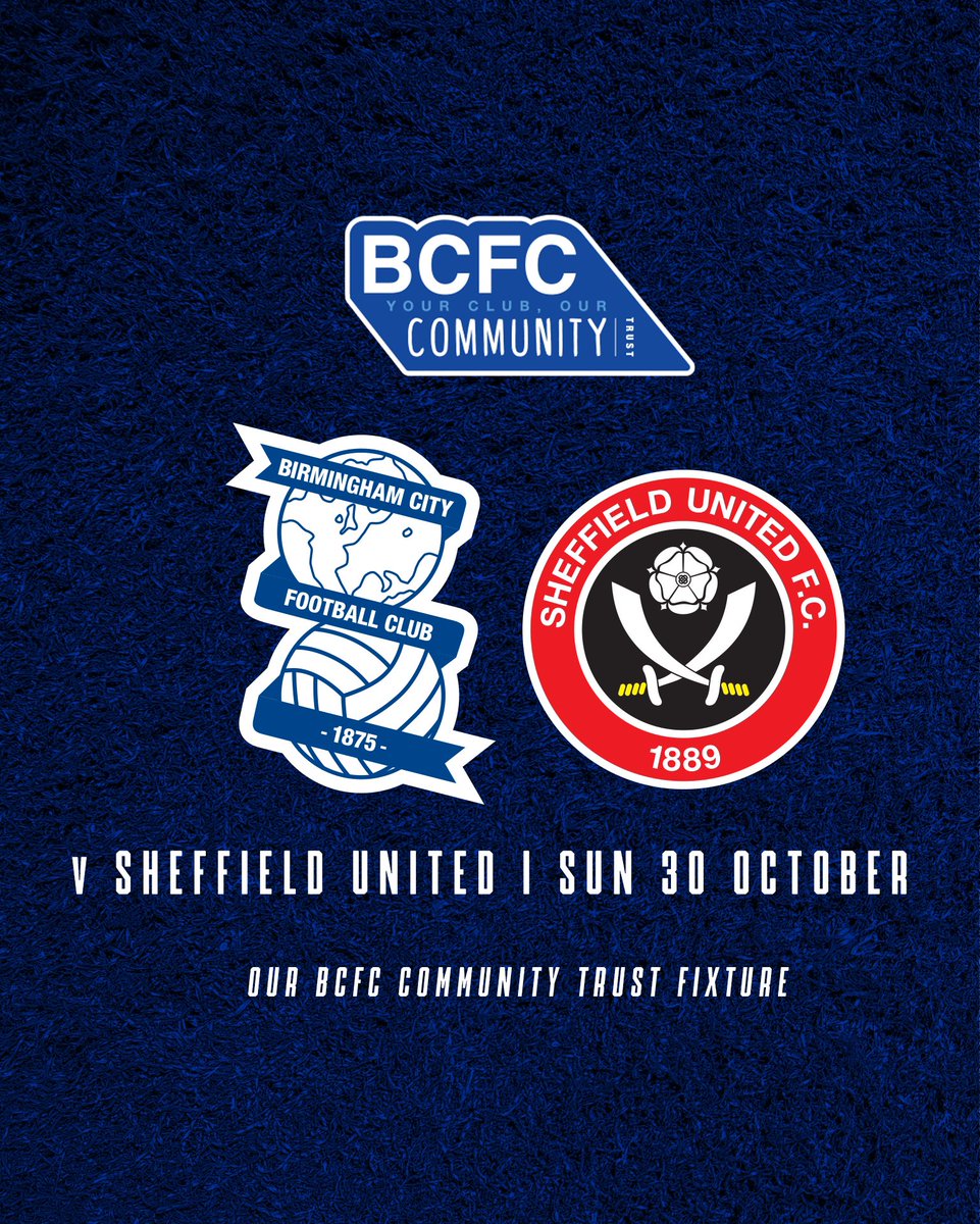 Sunday’s fixture will be our designated @BCFCCommunity matchday! 🙌
