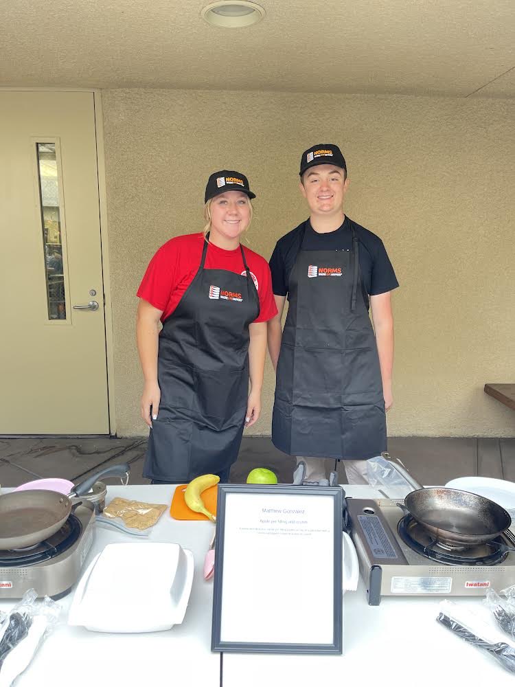 CulinaryFUHS's tweet photo. RII at CalPoly Pomona “ProStart BootCamp” “Norms Cooking Challenge” ⁦@Principal_Rubio⁩ ⁦@fjuhsd⁩ ⁦@TribeTribune⁩ ⁦@FUHSPTSA⁩ https://t.co/g8y8La4q4o
