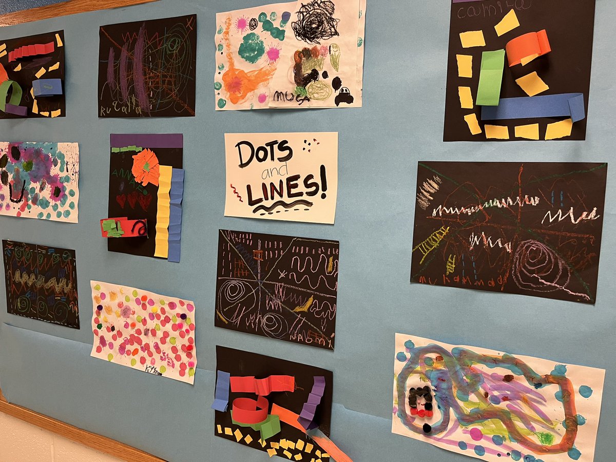 Shout out to Ms. Potter and her awesome art students.  Check out their most recent work displayed throughout our hallways!