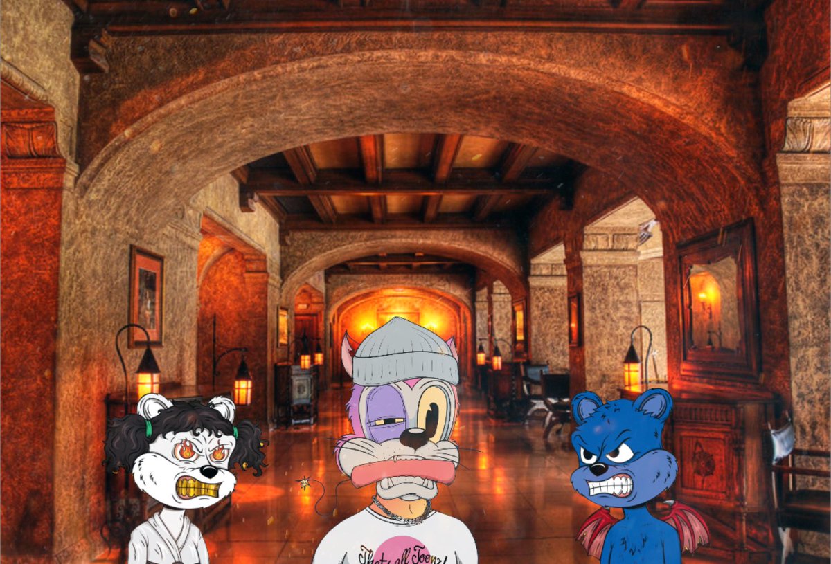 TheCPTDavid's tweet photo. Checking in on our #TribeUp #ToonzDay adventure! @BoredApeYC, @Mutant_Mal, and the other #MAYC/ #BAYC members are focused on fighting the fire while our @DegenToonz @TribeQuokka kids are traveling towards something spectacular! #NFTCommunity #web3 #nft #degen #TRIBE https://t.co/qAe75BLlGZ
